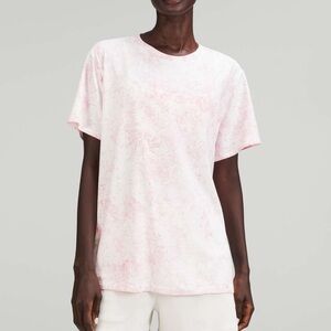 Lululemon All Yours Short Sleeve T-Shirt *Vitasea - Pink Peony Brier Rose 12/14